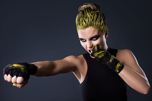 Tough MMA Fighter - Resilience isn't about being tough